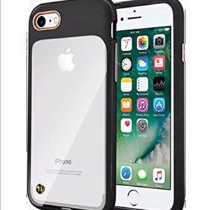 Granite Mono Case for iPhone 7 Plus - Clear/Black